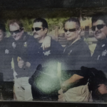 Mr David con Mario Falcone y la Policia Mexicana